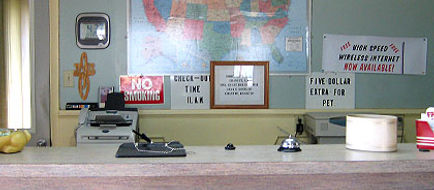 Guest House Motel Lobby
