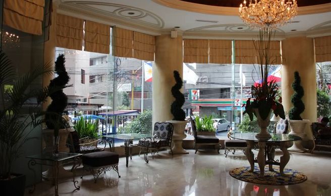 Makati Palace Hotel Lobby
