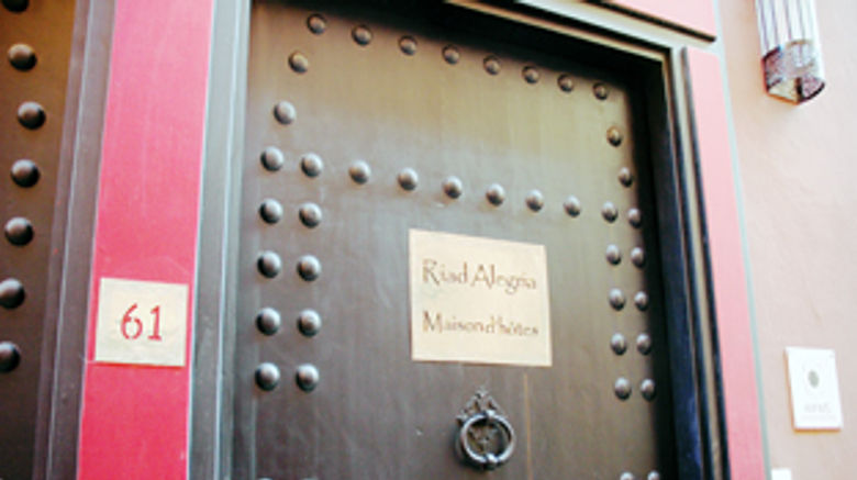 <b>Riad Alegria Exterior</b>