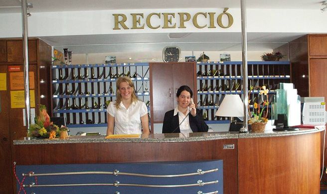 Hotel Aquamarin - Heviz Lobby