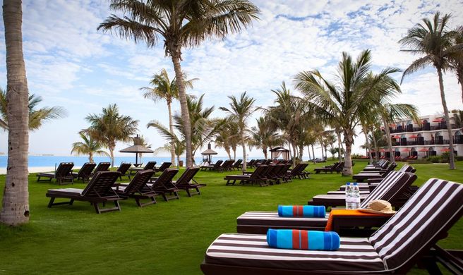 JA Palm Tree Court Exterior