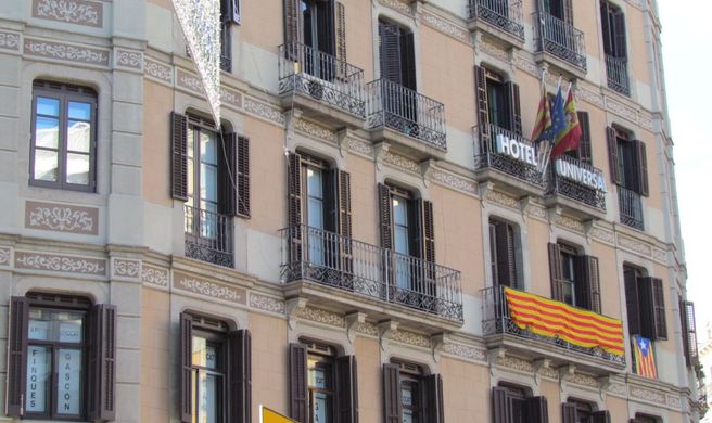 Barcelona City Hotel (Hotel Universal) Exterior