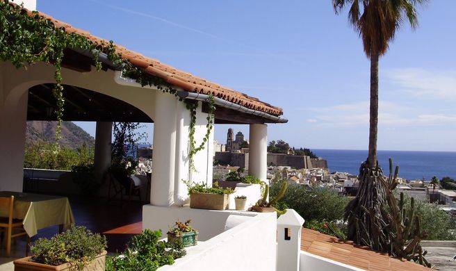 Villa Diana Lipari Exterior