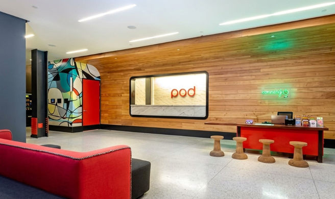 The Pod Hotel 39 Lobby