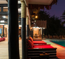Funky Fish Beach and Surf Resort Pool