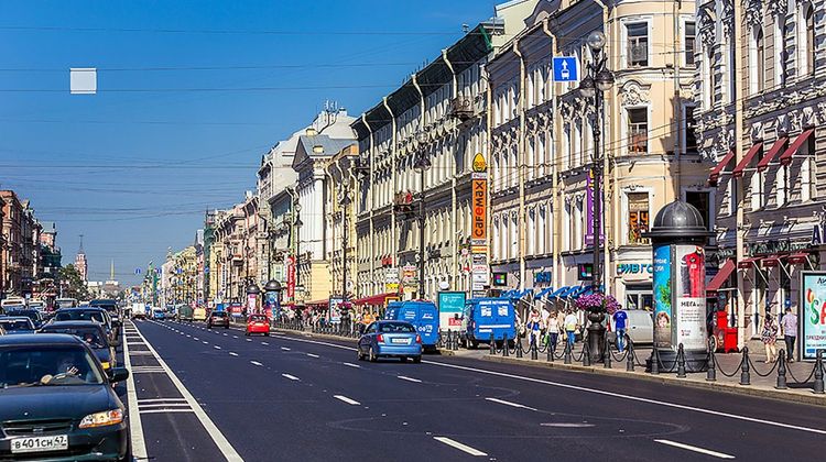 Nevsky Central Hotel Exterior