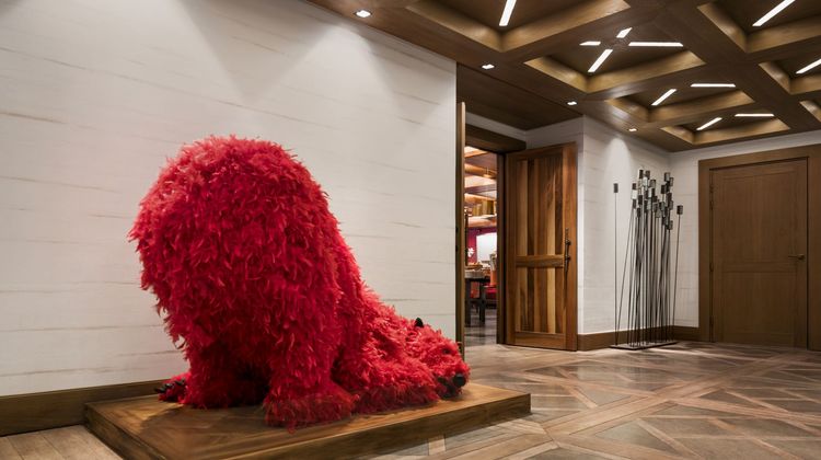 Cheval Blanc Courchevel Lobby