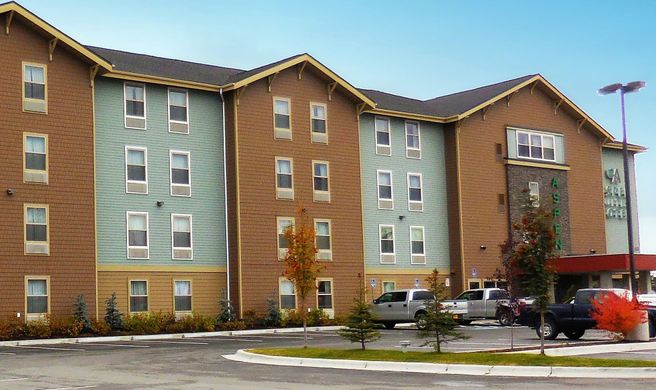 Aspen Suites Hotel Anchorage Exterior