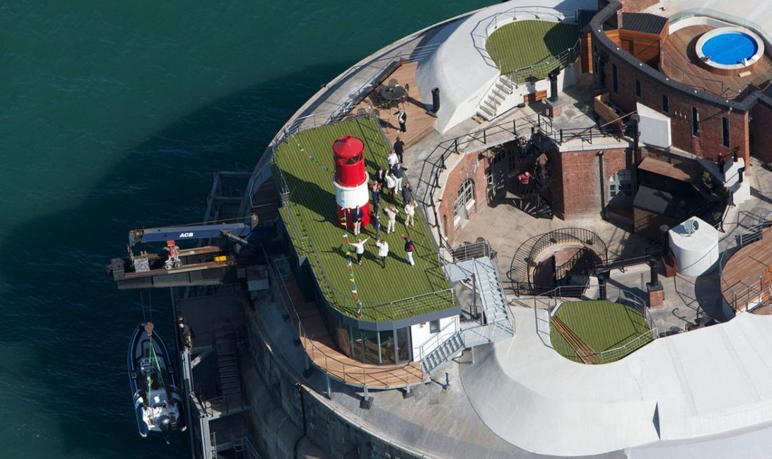 Spitbank Fort Exterior