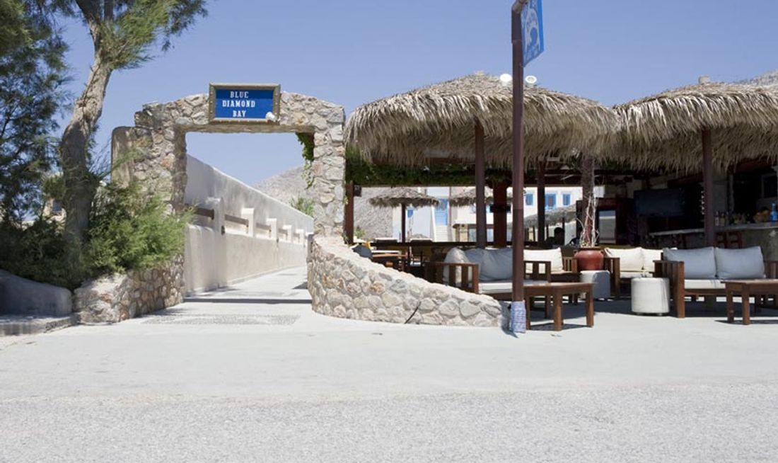 Blue Diamond Bay Hotel-Perissa Santorini Exterior