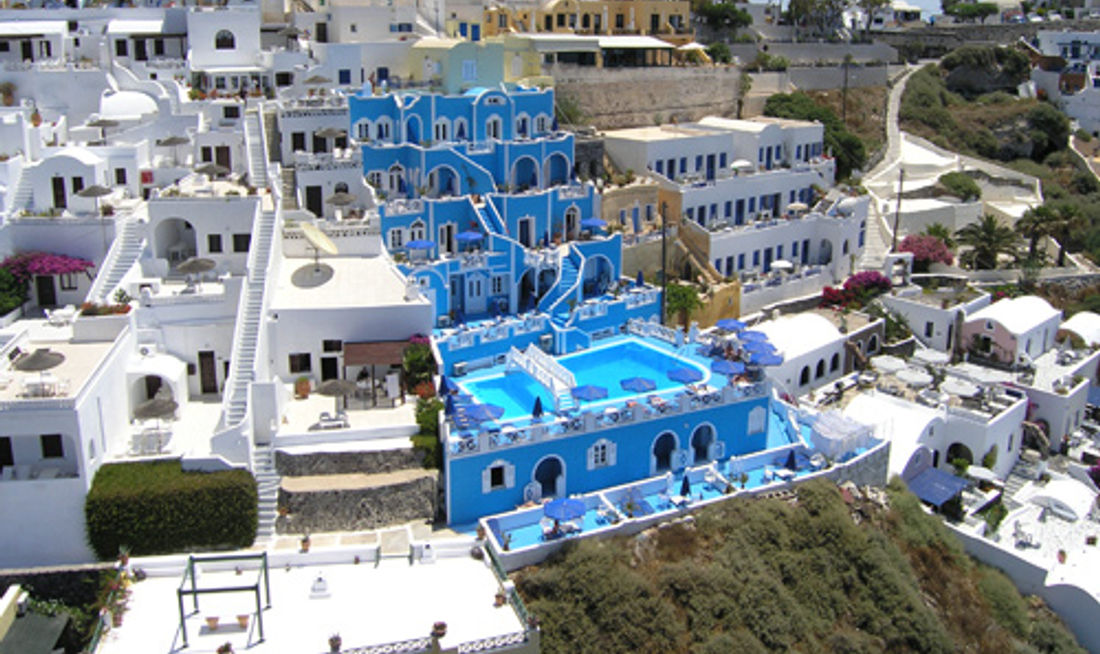 Kafieris Blue Apartments Exterior