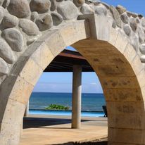 Pagua Bay House Oceanfront Cabanas