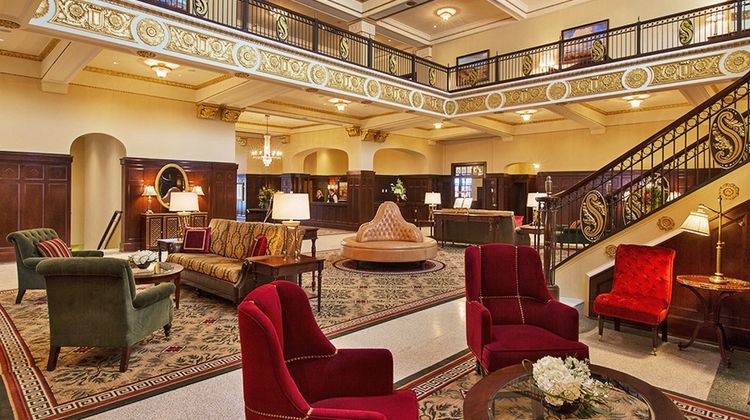 The Historic Hotel Settles Lobby