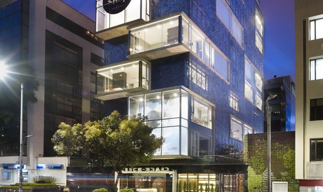 The Click Clack Hotel Exterior