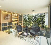 The Click Clack Hotel Lobby