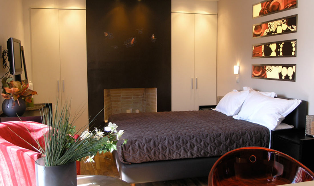 Athens Habitat Hotel Room