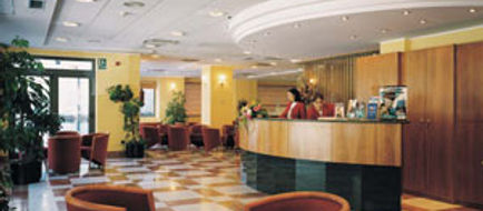 Diplomatic Hotel Lobby