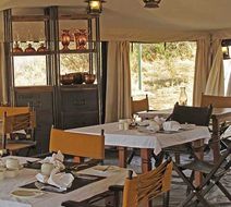 Elewana Serengeti Pioneer Camp Restaurant