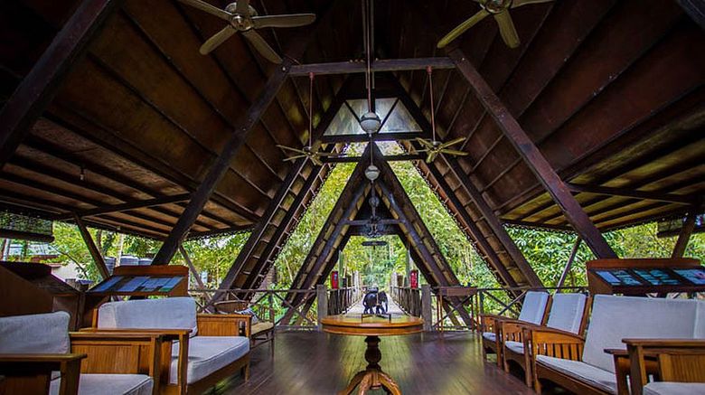 <b>Sukau Rainforest Lodge Lobby</b>