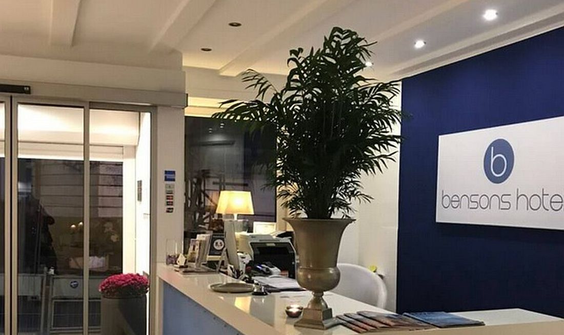 Bensons Hotel Lobby