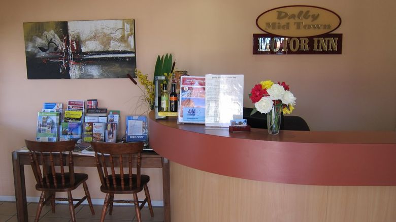 <b>Dalby Mid Town Motor Inn Lobby</b>