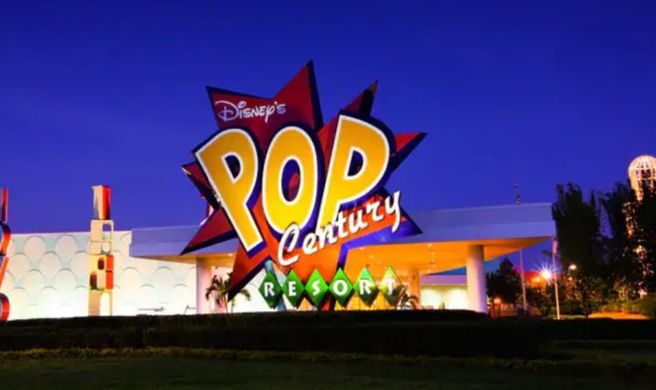 Disney's Pop Century Resort Exterior