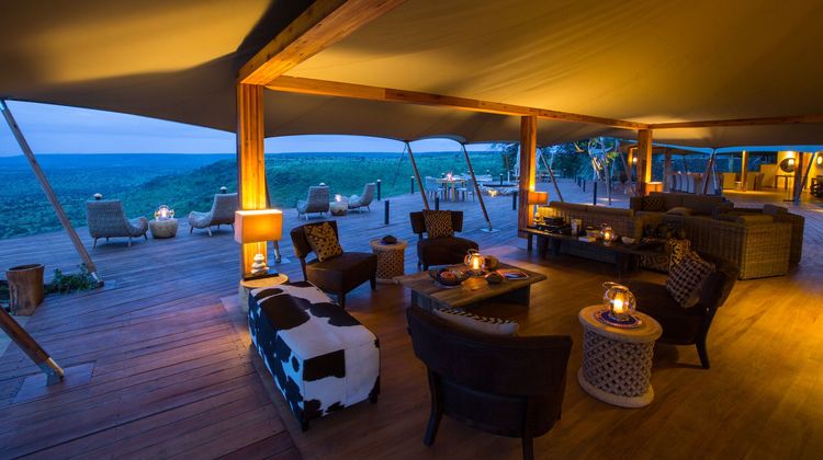 Elewana Loisaba Tented Camp Bar/Lounge