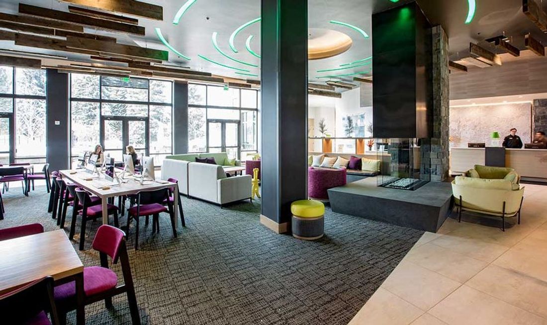 Limelight Hotel Ketchum Lobby