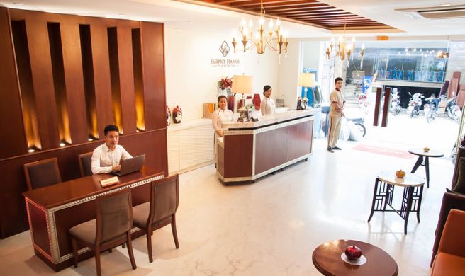 Essence Hanoi Hotel & Spa Lobby