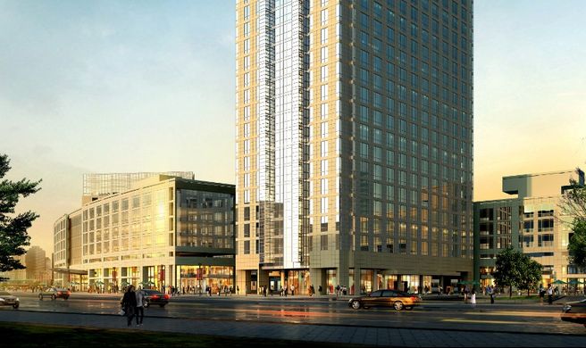 Oakwood Hotel & Residence Suzhou Exterior