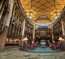 Disney Explorers Lodge Lobby