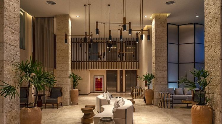 The Fives Oceanfront Puerto Morelos Lobby
