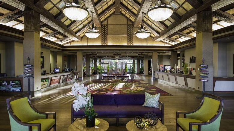 <b>Tahiti Village Resort Lobby</b>