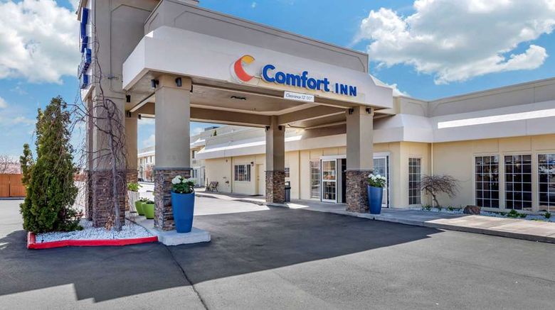 Comfort Inn and Suites Klamath Falls Exterior. Images powered by <a href="https://iceportal.shijigroup.com" target="_blank" rel="noopener">Ice Portal</a>.