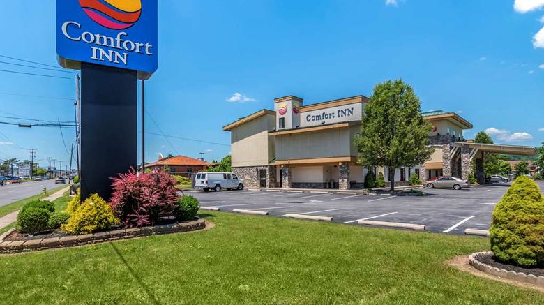 Comfort Inn Williamsport Exterior. Images powered by <a href="https://iceportal.shijigroup.com" target="_blank" rel="noopener">Ice Portal</a>.