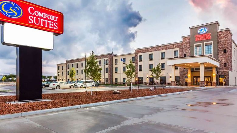 <b>Comfort Suites University Exterior</b>. Images powered by <a href="https://iceportal.shijigroup.com/" title="IcePortal" target="_blank">IcePortal</a>.