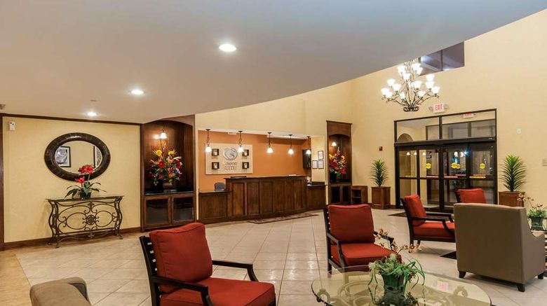 <b>Comfort Suites Hobby Airport Lobby</b>. Images powered by <a href="https://iceportal.shijigroup.com/" title="IcePortal" target="_blank">IcePortal</a>.