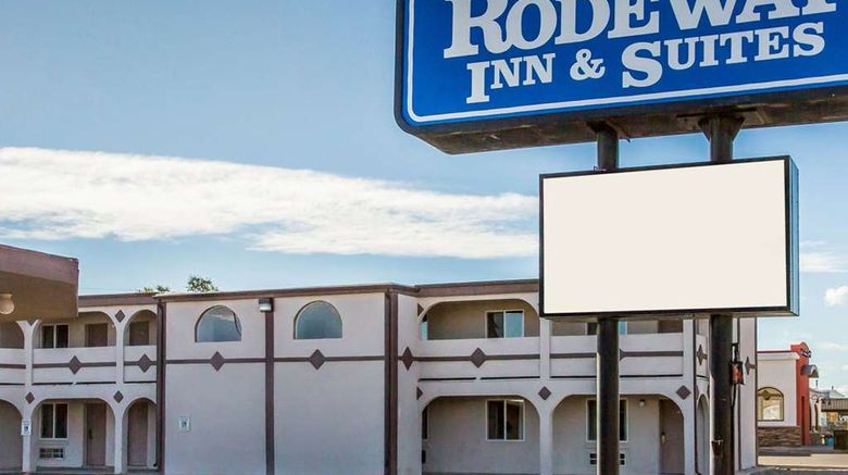 Rodeway Inn  and  Suites Exterior. Images powered by <a href="https://iceportal.shijigroup.com" target="_blank" rel="noopener">Ice Portal</a>.
