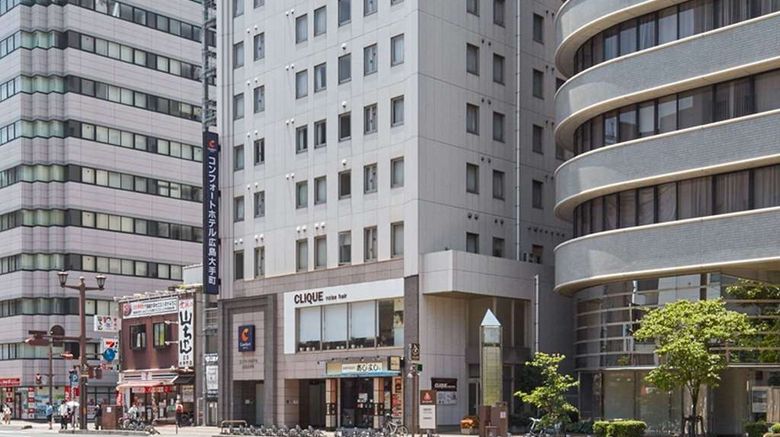 <b>Comfort Hotel Hiroshima Otemachi Exterior</b>. Images powered by <a href="https://iceportal.shijigroup.com/" title="IcePortal" target="_blank">IcePortal</a>.