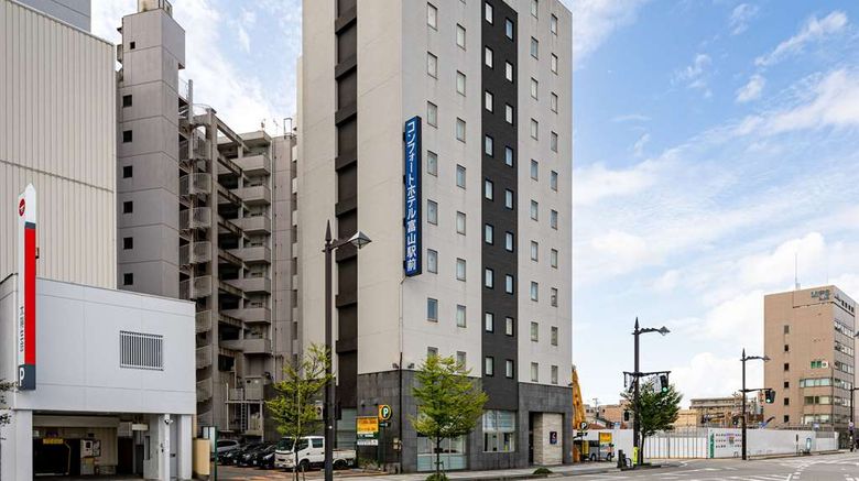 <b>Comfort Hotel Toyama Exterior</b>. Images powered by <a href="https://iceportal.shijigroup.com/" title="IcePortal" target="_blank">IcePortal</a>.