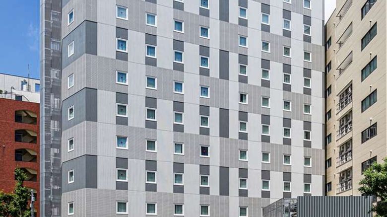 Comfort Hotel Tokyo Higashi Kanda Exterior. Images powered by <a href="http://web.iceportal.com" target="_blank" rel="noopener">Ice Portal</a>.