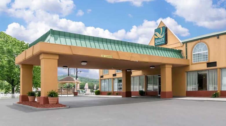 Quality Inn  and  Suites Horse Cave Exterior. Images powered by <a href="https://iceportal.shijigroup.com" target="_blank" rel="noopener">Ice Portal</a>.