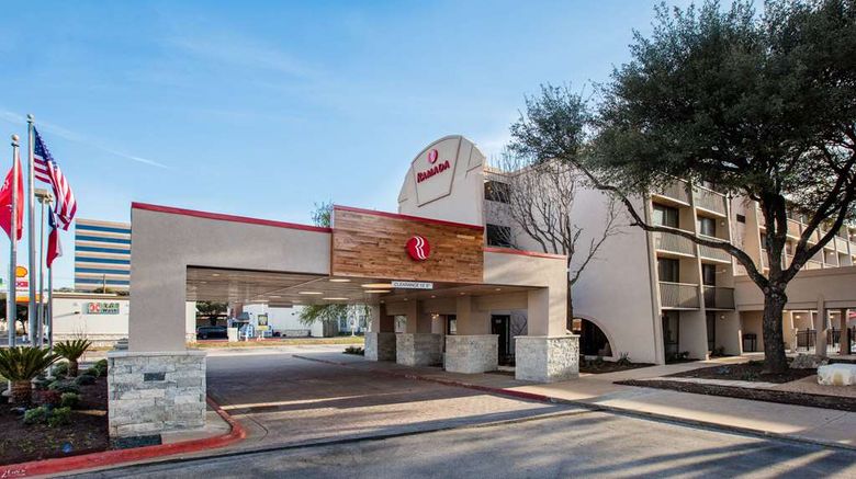 Ramada Austin South Exterior. Images powered by <a href="https://iceportal.shijigroup.com" target="_blank" rel="noopener">Ice Portal</a>.