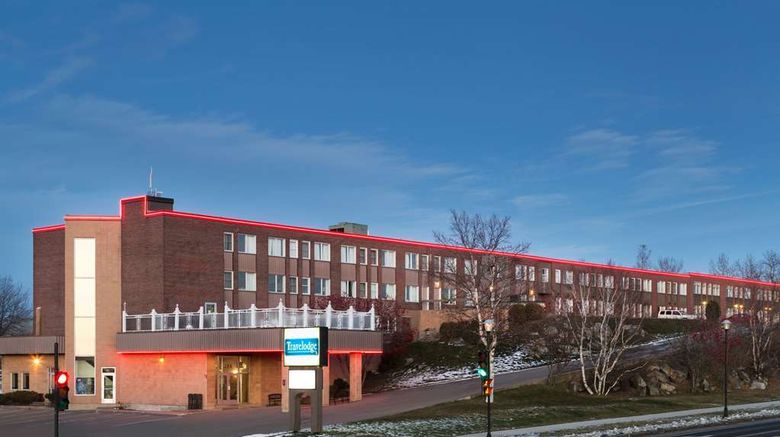 Travelodge Baie Comeau Exterior. Images powered by <a href="https://iceportal.shijigroup.com" target="_blank" rel="noopener">Ice Portal</a>.