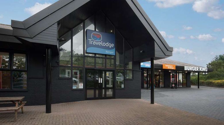 Travelodge Bangor Exterior. Images powered by <a href="https://iceportal.shijigroup.com" target="_blank" rel="noopener">Ice Portal</a>.
