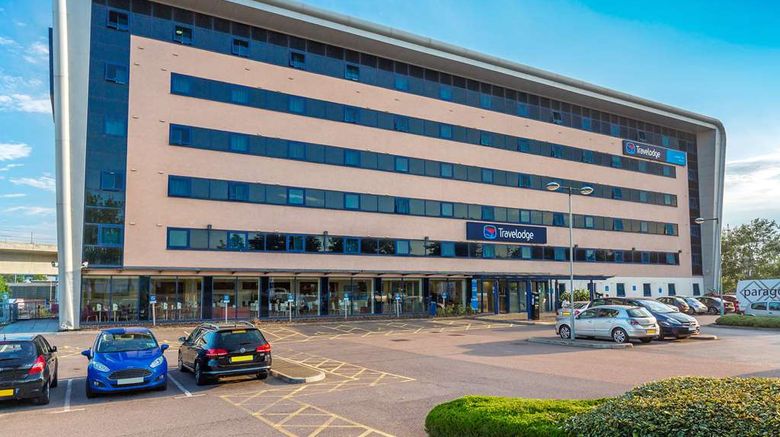 Travelodge London City Airport Exterior. Images powered by <a href="https://iceportal.shijigroup.com" target="_blank" rel="noopener">Ice Portal</a>.