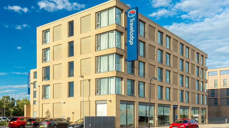 Travelodge London Excel Exterior. Images powered by <a href="http://web.iceportal.com" target="_blank" rel="noopener">Ice Portal</a>.