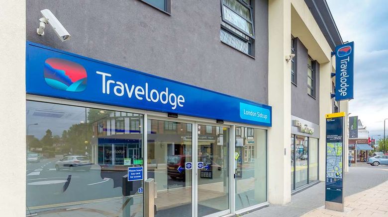Travelodge London Sidcup Exterior. Images powered by <a href="https://iceportal.shijigroup.com" target="_blank" rel="noopener">Ice Portal</a>.