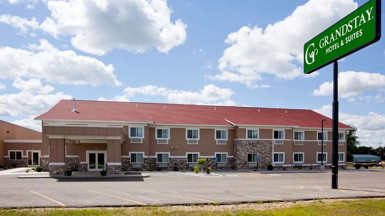 GrandStay Parkers Prairie Exterior. Images powered by <a href="https://iceportal.shijigroup.com" target="_blank" rel="noopener">Ice Portal</a>.