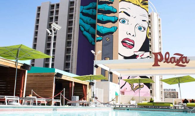 Plaza Hotel & Casino Exterior